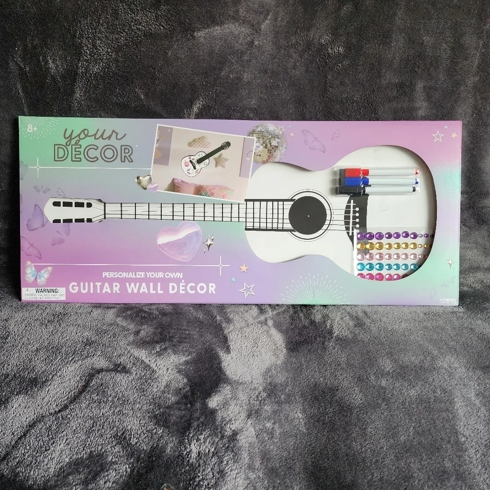New Taylor Swift fan Personalize Your Own Guitar Wall Decor +3 dry-erase markers
